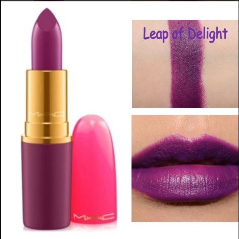 Brand new MAC lipstick.  Color: LEAP OF DELIGHT